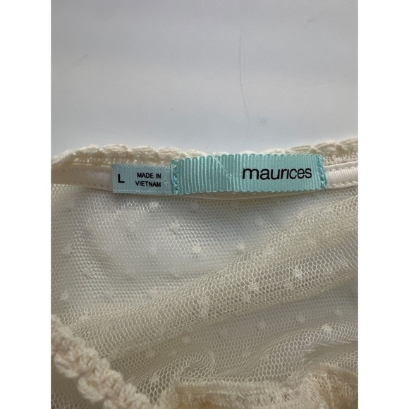 Maurice’s Embroidered Halter Sleeveless Tank Top - Picture 5 of 8